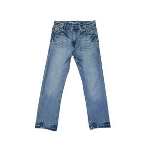LRG Men's Grass Roots Modern Classic Fit Light Wash Jeans Size 32